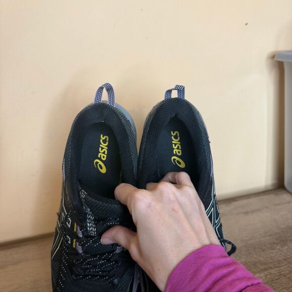 Asics Womens Gel Venture 8 1012A706 Black Running Shoes Sneakers Size 10.5 Wide - Picture 7 of 8